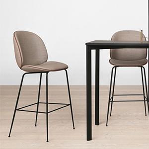 甲壳虫吧椅 工程案例  Gubi丹麦设计师Beetle stool