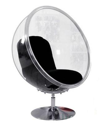 Eero Saarinen沙里宁Bubble半球椅Chair 泡泡太空舱椅亚克力椅子