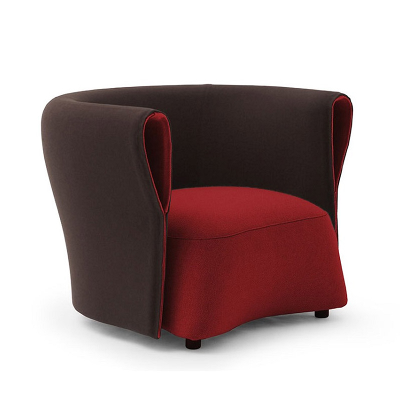 野牛扶手椅bison armchair 北欧设计风格创意小户型扶手椅 休闲椅
