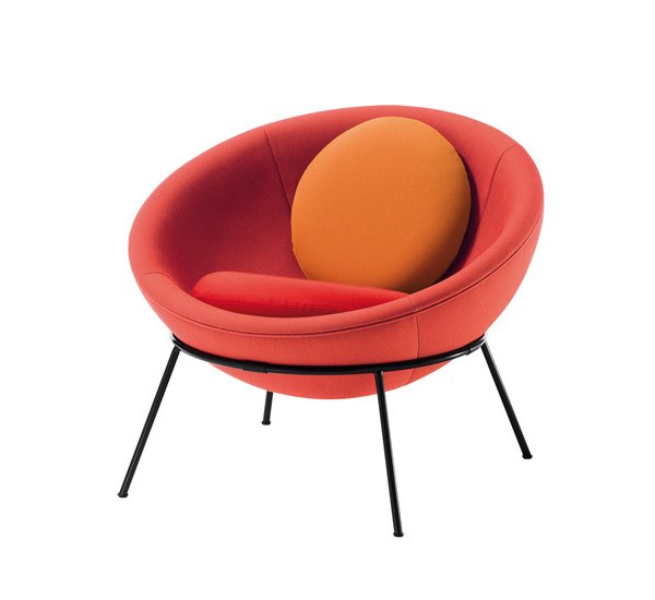 Arper Bardi's Bowl Chair 休闲碗椅 玻璃钢造型椅 设计经典椅 全屋整装家具定制家居设计