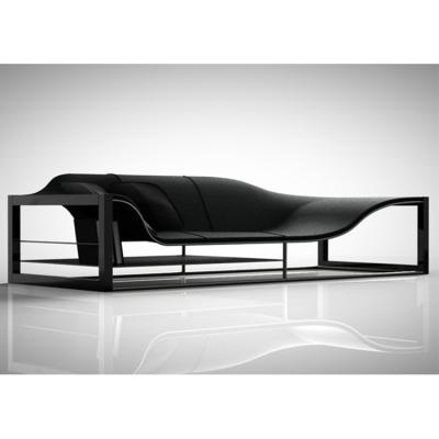 玻璃钢异型休闲躺Bucefalo Sofa 椅酒店设计家具by Italian designer Emanuele Canova