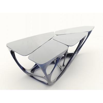 扎哈哈迪德玻璃钢茶几Mesa table by Zaha Hadid 酒店厅咖啡桌 Mesa Table