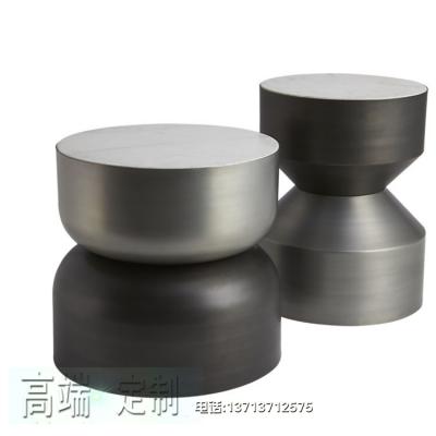 Silo side table 筒仓茶几 边几圆凳两用 酒店房地产样板房茶几