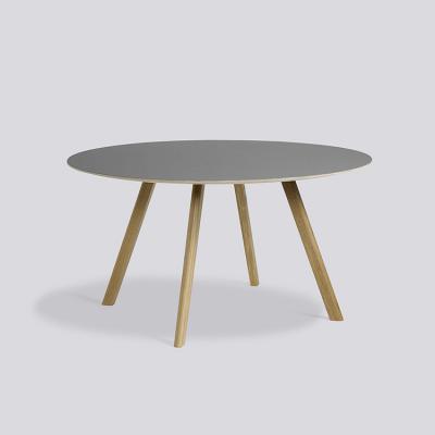 丹麦HAY大圆桌CPH 25直径1.4米橡木大圆桌8-10人餐桌正品预定