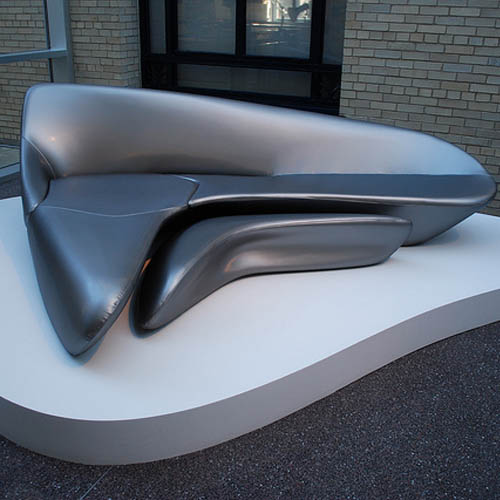 皮质款月亮沙发Lueasygi Zaha Hadid Moon sofa 扎哈 哈迪德居家沙发可定制