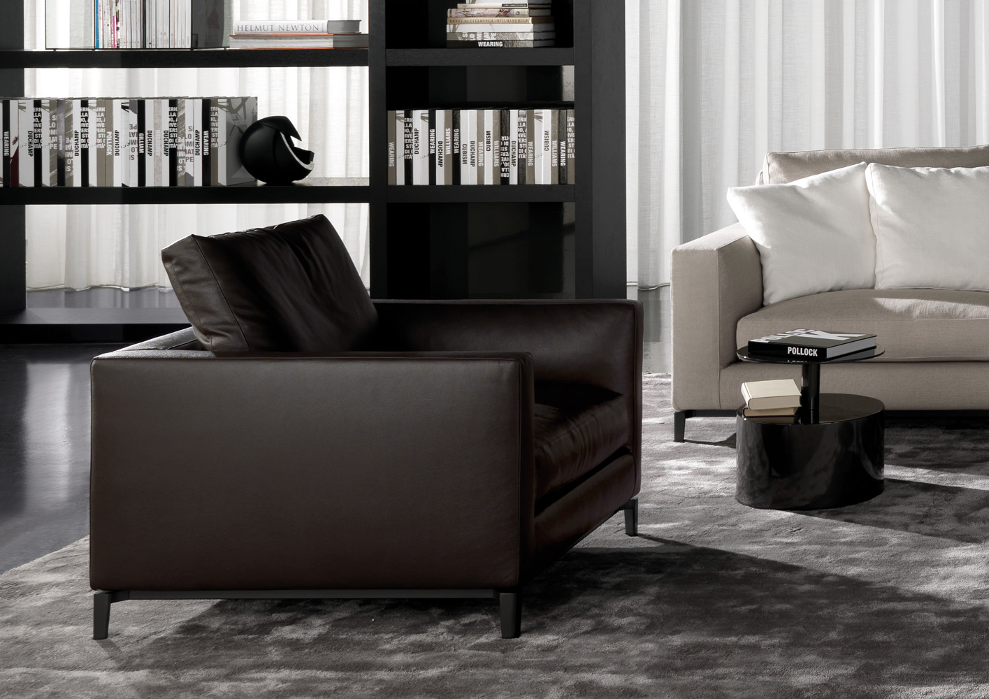 中式 现代简约 Minotti ANDERSON 沙发椅 ARMCHAIR 北欧欧美家具高端个性定制
