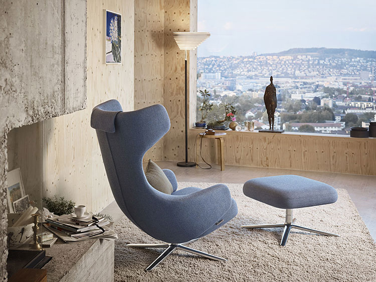 躺椅休闲椅Vitra Grand Repos by Antonio Citterio 书房椅高端家具