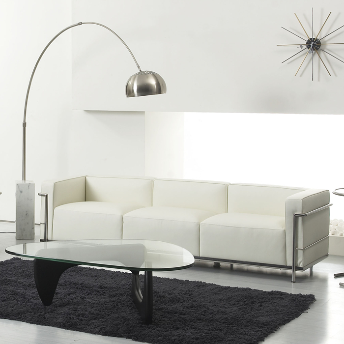 三人位沙发Le Corbusier柯布西耶Sofa Lc3办公休闲发规格面料可定制