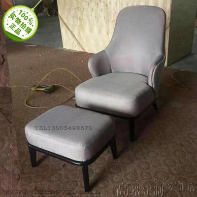 莱斯利休闲椅LESLIE armchair tapizado Minotti米洛提Leslie armchair set高背版