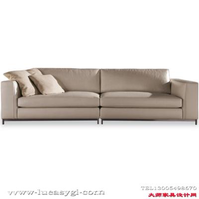 五金底脚架奢侈品家居 现代简约 Minotti Albers 沙发 面料规格颜色可定制 高端家具