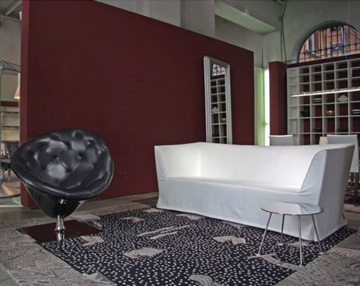 意大利Driade Moore Chair 莫尔 皮革休闲椅 沙发椅 不锈钢脚定制椅