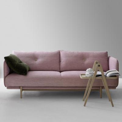 sofa北欧布艺沙发两位设计师样板房酒店约家款