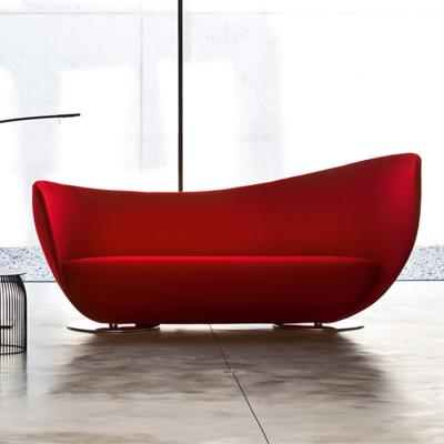 玻璃钢异形沙发Mon Coeura Loungesofa 大师设计个性休闲沙发颜色定制