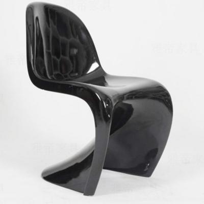 番顿餐椅玻璃钢儿童版休闲椅Vitra verner panton junior chair样品房展