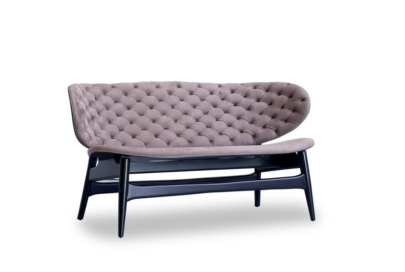 意大利Baxter品牌家具 单人双人休闲沙发椅Draga & Aurel 懒人舒适沙发椅 弯板曲木椅