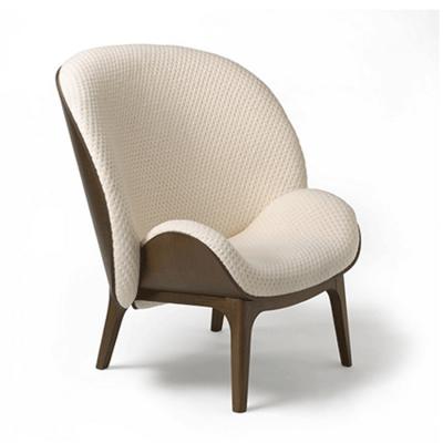 perrouin创意设计师双壳椅 hug armchair拥抱扶手椅 布艺矮脚休闲椅