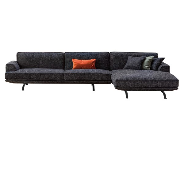 Bonaldo  Slab Plus sofa 沙发 五金脚布艺皮质多人贵妃沙发