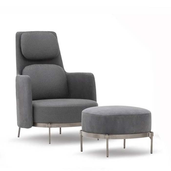 绷带椅 高档会所沙发 高档沙发椅 minotti Tape Bergere Armchair 高背低背沙发椅