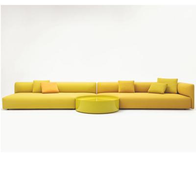 2019年国际新款 组合沙发 布艺皮质定制沙发paola lenti WALT Modular fabric sofa