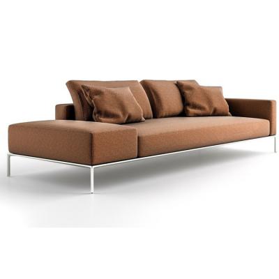 新品新款 不锈钢拉丝电镀无指纹封油沙发 双人三人沙发 Casamania & Horm DIZZY  sofa