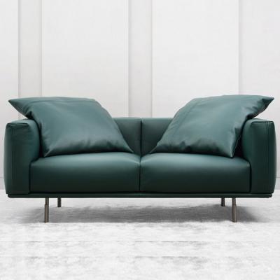 2019年新款宾纳里奥 Flou BINARIO sofa双人多人沙发 绒布仿水布西皮铁烤脚不锈钢枪黑电镀