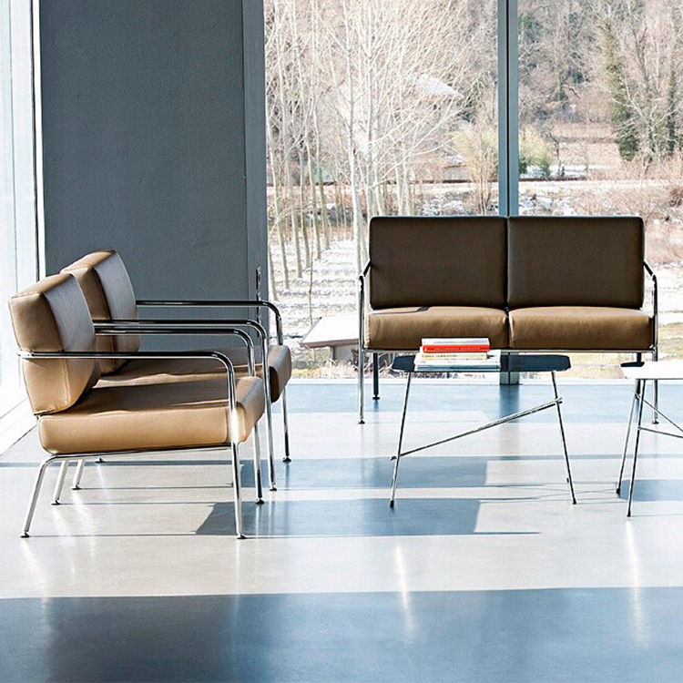 意大利设计师家具 比利沙发 单人无扶手沙发 双人 脚踏组合沙发