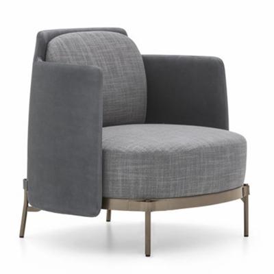 意大利低背扶手椅绷带椅 高档会所沙发 高档沙发椅 minotti Tape Bergere Armchair