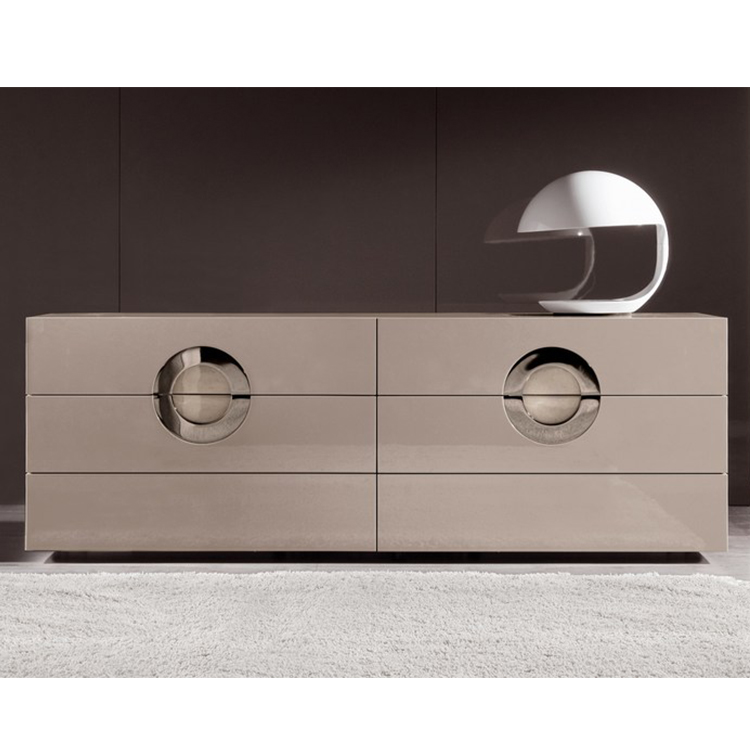Minotti ARCHIPENKO 床边柜系列家具 床头柜 多功能柜 多用途柜 边柜 不锈钢实木柜