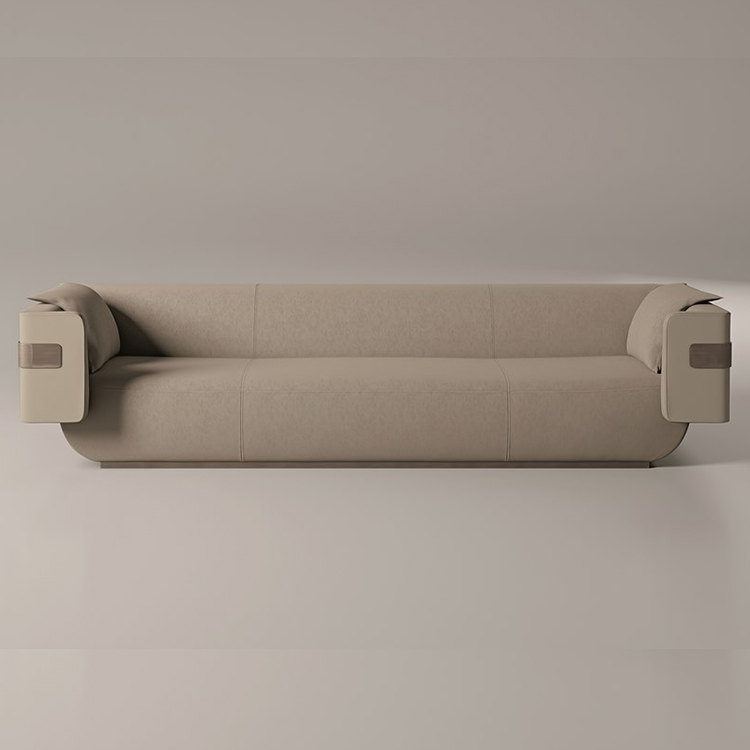 意大利品牌Longhi 华人设计师吴滨 沙发系列作品集 2019年新款不锈钢电镀五金软包硬包 实木三人四人 多人沙发组合沙发