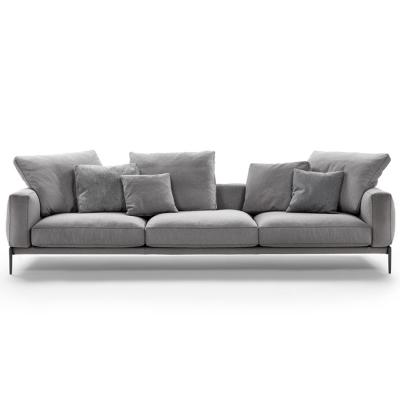 意大利Flexform 2019年新品 Antonio Citterio设计罗密欧沙发 金属异同形脚架 极简简洁双人三人多人沙发