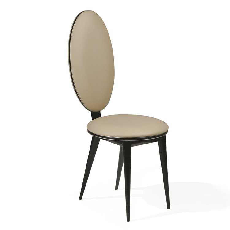 2把起定:意大利 BASTIDE stool Andrée Putman 吧椅餐椅系列 实木五金皮质布艺高脚椅