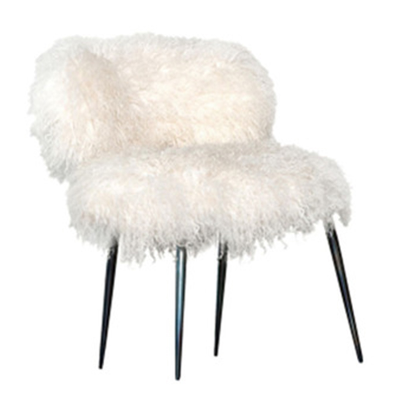意大利Baxter MAMA  NEPA 教母设计师Paola Navone  巴克斯特  羊毛绒绒羊绒椅子摇椅