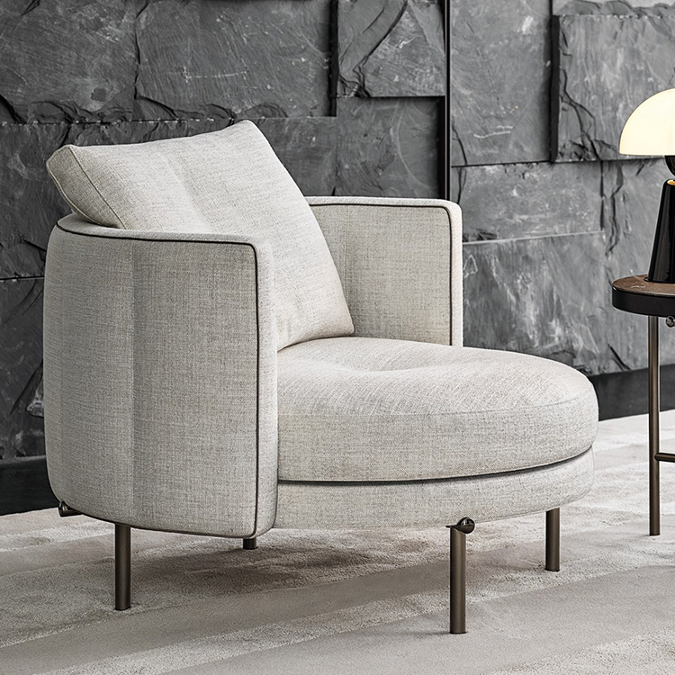 2020年新品 意大利新款Minotti 休闲鸟居沙发椅 日本设计师 Nendo
