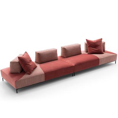 2022年新款意大利桑德斯 Italia SANDERS 设计师多人位沙发分色块沙发