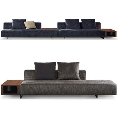 2022年新款意大利米诺蒂鲁道夫设计罗杰sofa沙发 实木五金软包意式极家具