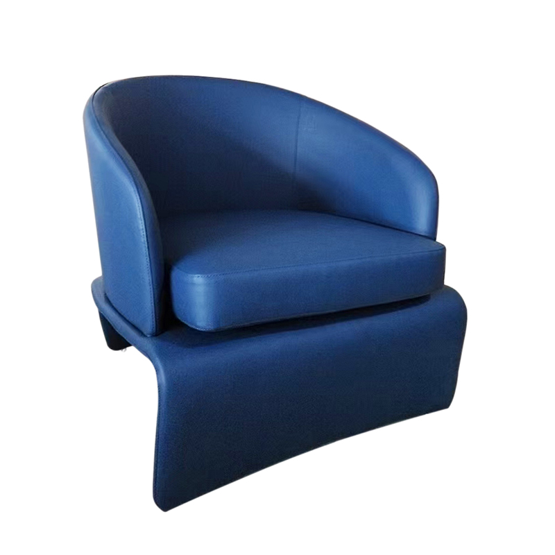 意大利米洛提哈雷扶手椅 设计师休闲椅酒店会所布艺沙发极简家具