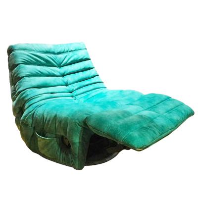 意大利多哥写意空间单人沙发多人沙发意式极简毛毛虫座椅设计师躺椅