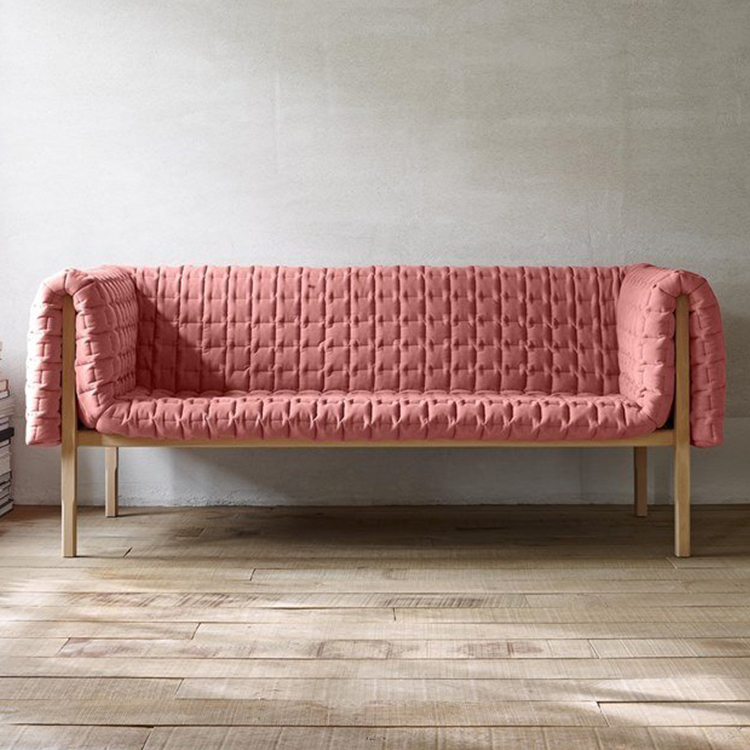 意大利写意空间Ligne Roset RUCHE  sofa褶带 沙发系列 床铺系列五金压纹面料