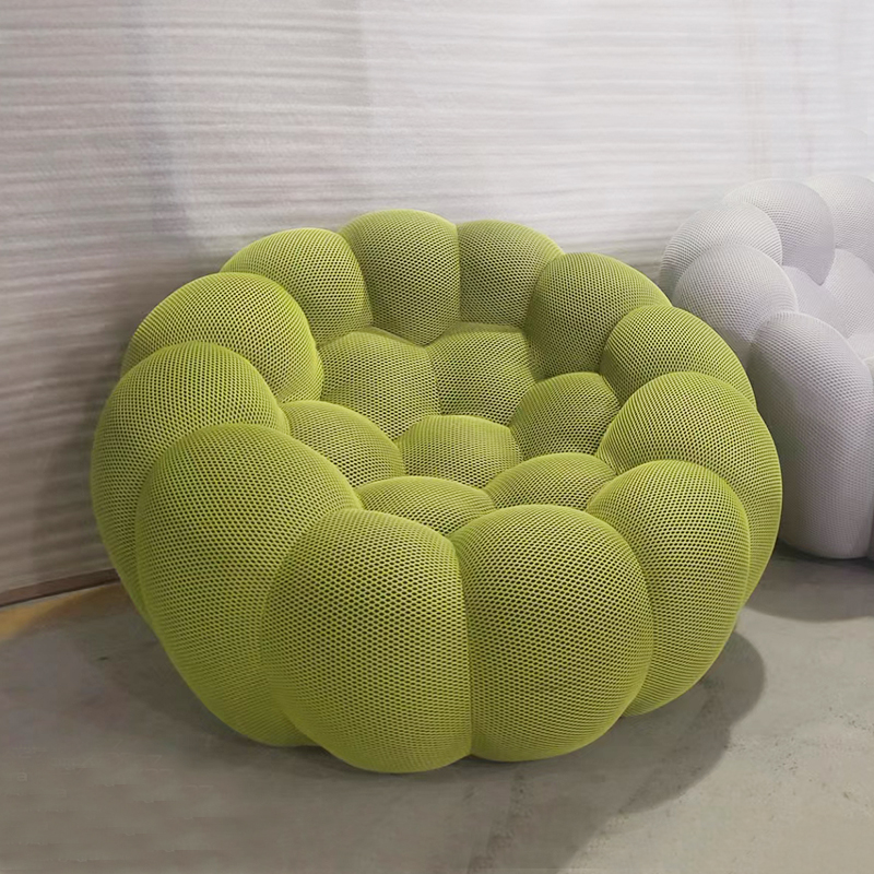 2022年实物 意大利设计写意空间桔子椅泡泡球罗奇堡蜂窝煤南瓜客厅沙发