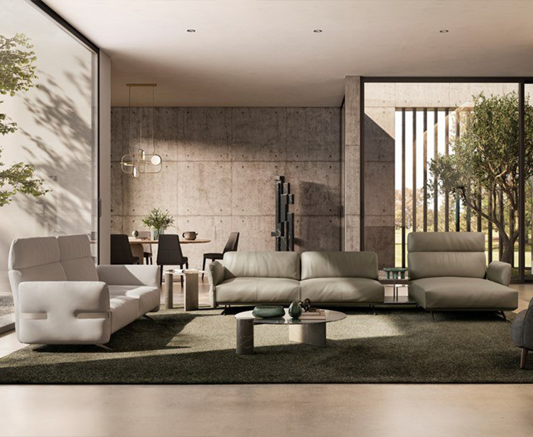 五款2022年新品 意大利纳图丝沙发系列大全 Italia sofa酒店会所样板房家具