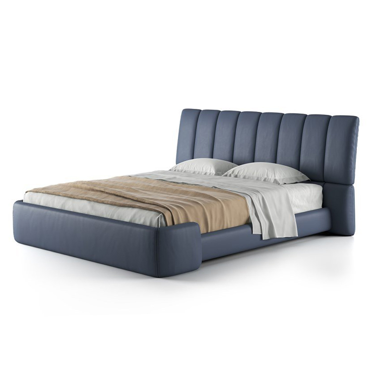 2022年意大利纳图兹Natuzzi  Italia BRIQ  bed 床铺 Designed by Claudio Bellini