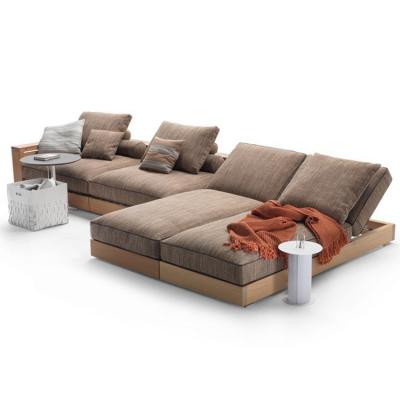 三款2022年新品 意大利Flexform沙发 Antonio Citterio实木折叠茶几桌子组合午睡床躺椅沙发