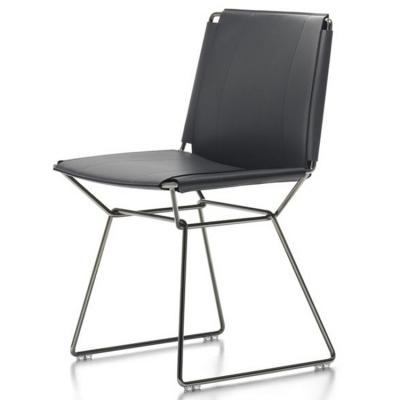 2022年新品 意大利尼尔纺织餐椅子 玛丽不锈钢布艺 MDF Italia NEIL Chair牛仔椅