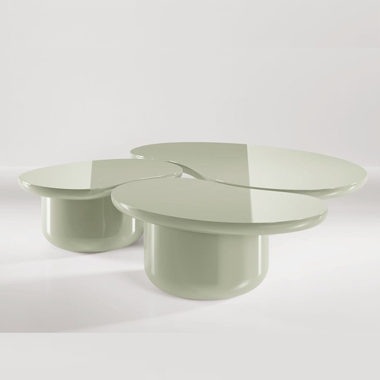 Jean-Marie Massaud意大利Poliform凳子茶几两用Secolo设计师Artefatto玻璃钢组合茶几