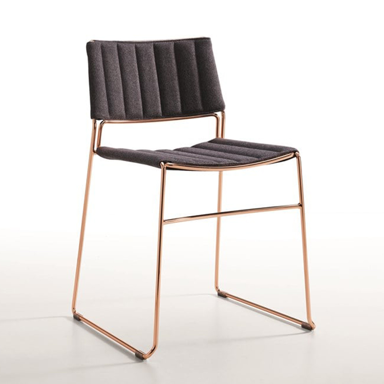 五款餐椅吧椅意大利家具品牌Midj 由Paolo Vernier设计不锈钢软包高脚矮吧椅吧凳子轻奢极简实物