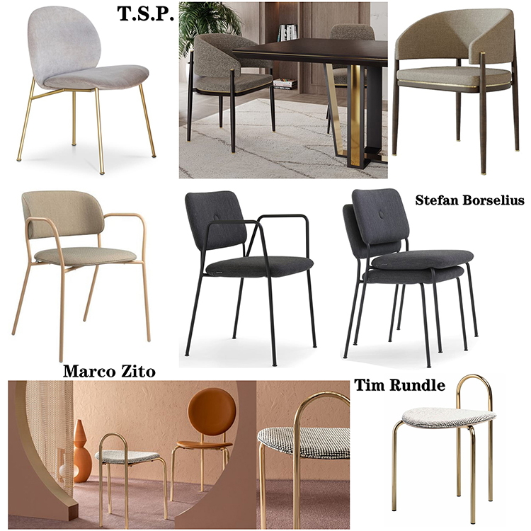 2024年十款餐椅Stefan Borselius优雅洽谈椅Rui Martins小型号休闲椅新中式轻奢实木家具
