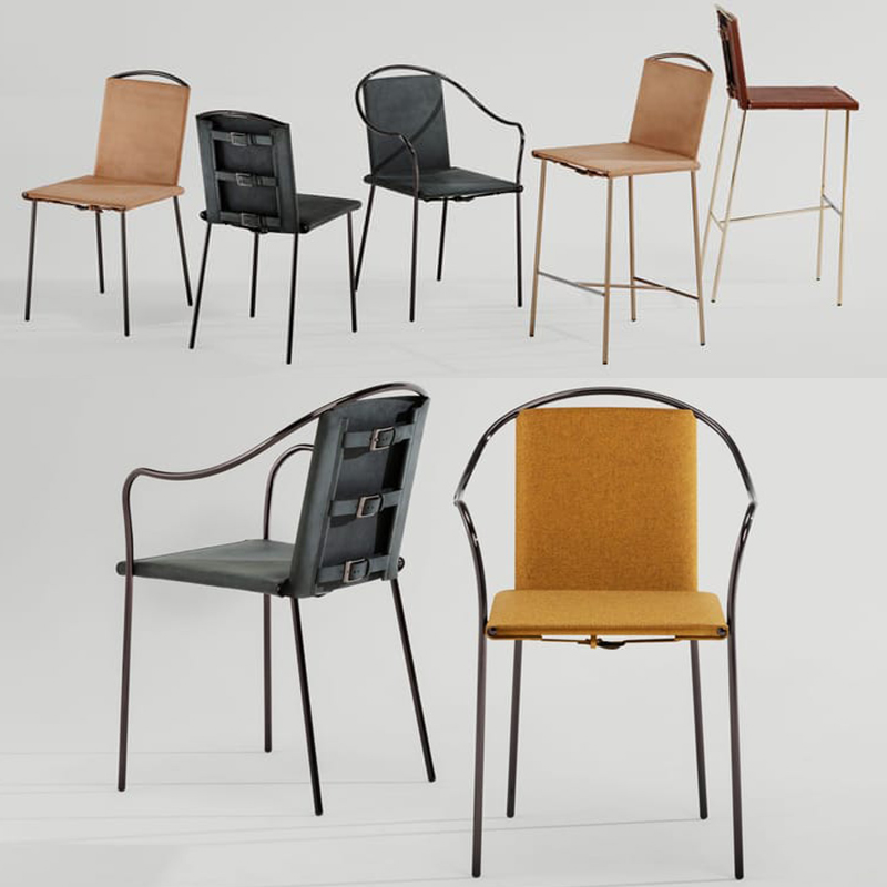 十款新品Paolo Vernier设计visionnaire餐椅子米兰家具展 室内外家具