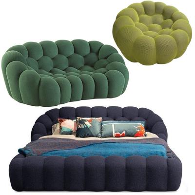 4款Roche Bobois BUBBLE欧洲新品博布瓦系列家具 泡泡云朵床铺 圆润曲线舒适海洋弹性