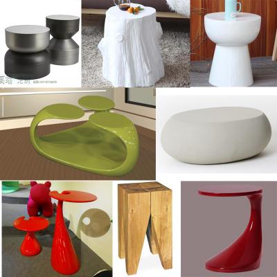 8款小茶几 Silo side table 筒仓茶几 边几圆凳两用 酒店房地产样板房茶几玻璃钢实木