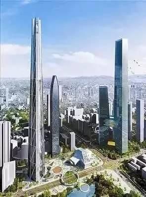深圳湾总部的中信金融中心,深湾汇云中心,前海的卓越前海金融中心